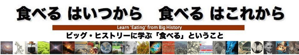 遺食べるはいつから　食べるはこれから：ビッグ・ヒストリーに学ぶ「食べる」ということ